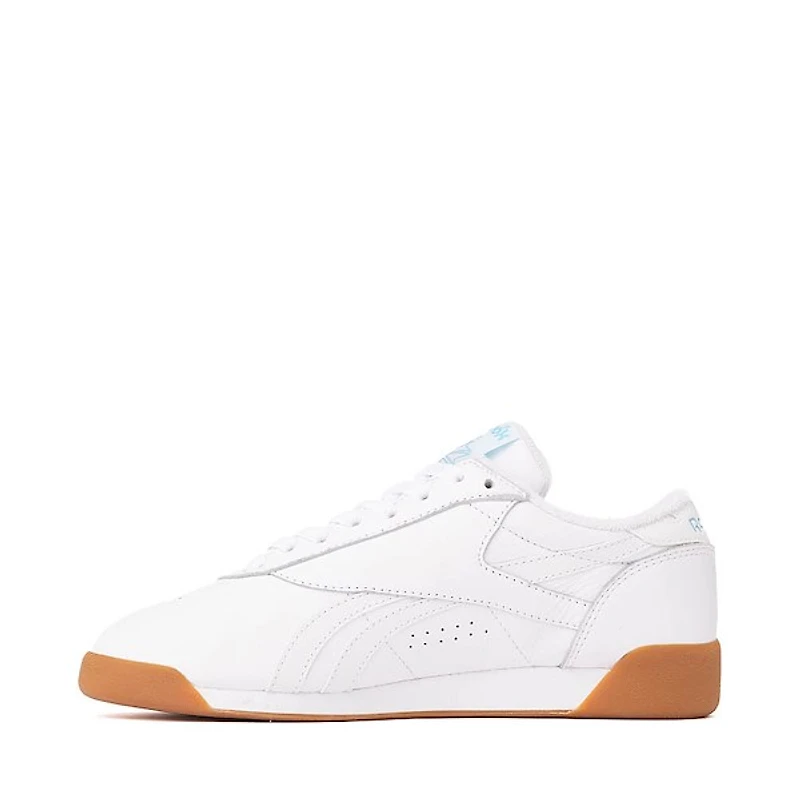 Womens Reebok Freestyle Lo Athletic Shoe - White / Gum