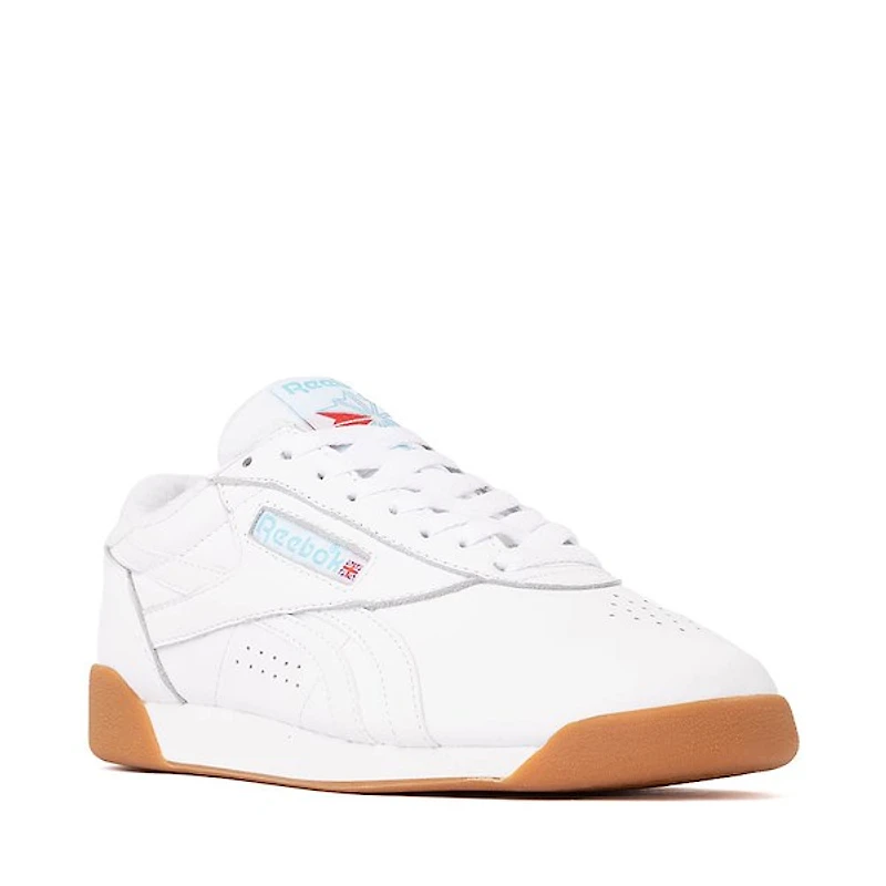 Womens Reebok Freestyle Lo Athletic Shoe - White / Gum