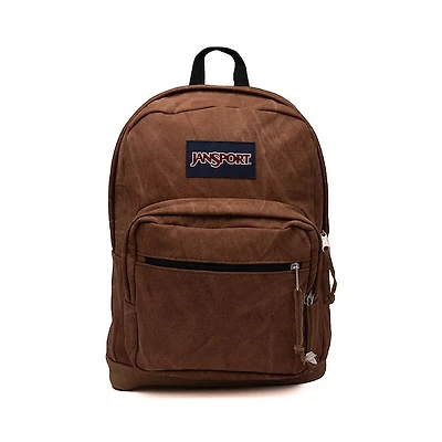 JanSport Right Pack Expressions Backpack - Aged Canvas Brown