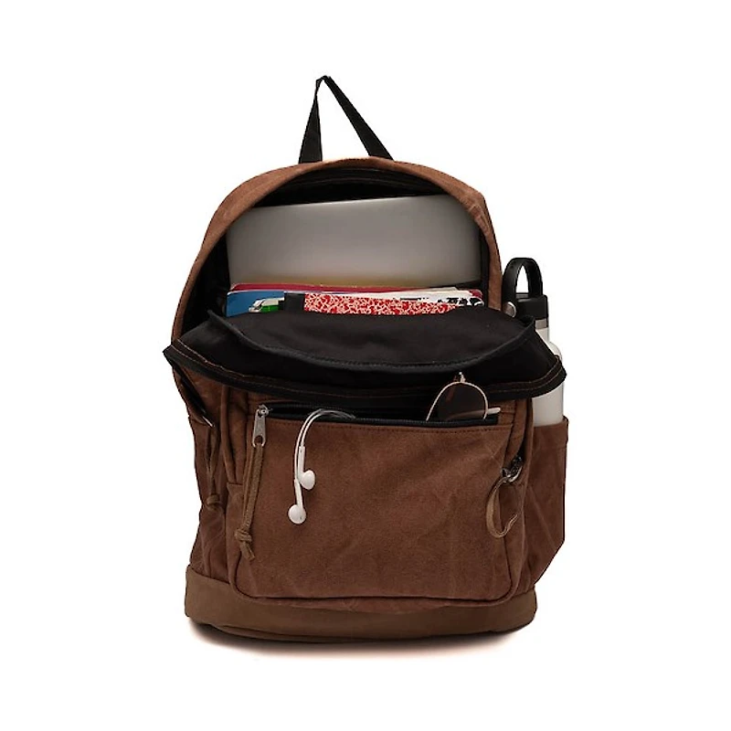 JanSport Right Pack Expressions Backpack - Aged Canvas Brown