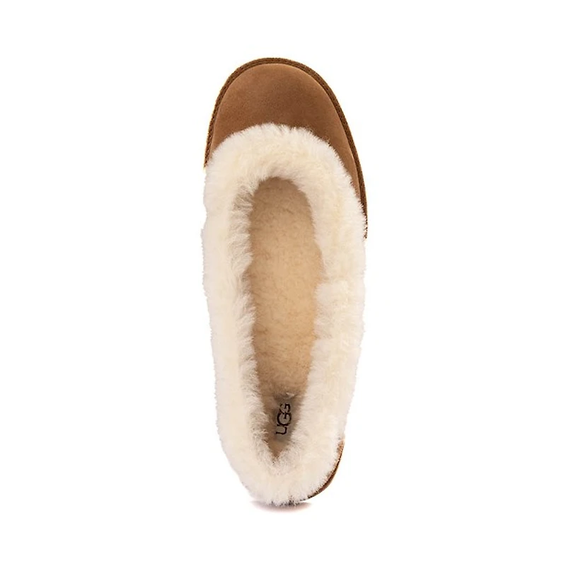 Womens UGG® Zora Ballet Flat - Chestnut