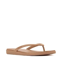 Womens Crocs Miami Flip Flop Sandal - Milk Chocolate