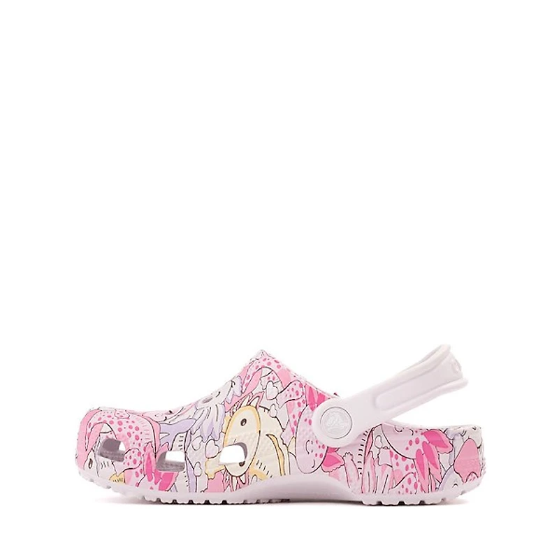Crocs Classic Axolotl Clog - Little Kid / Big Grape Ice