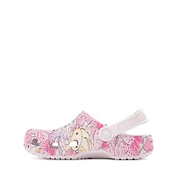 Crocs Classic Axolotl Clog - Little Kid / Big Grape Ice