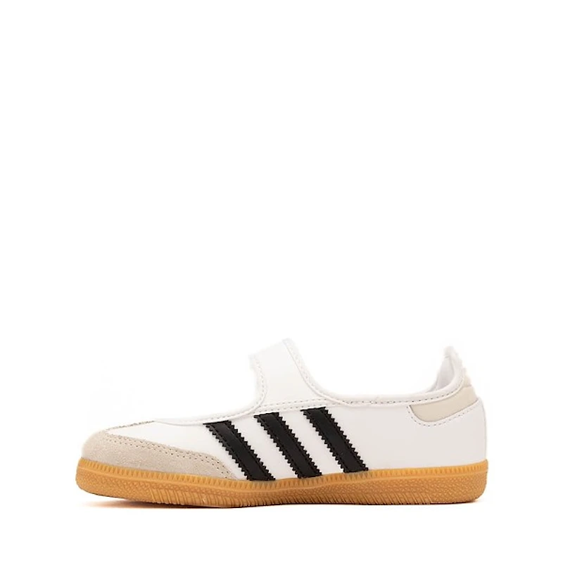 adidas Samba Jane Athletic Shoe - Little Kid Cloud White / Core Black Gum