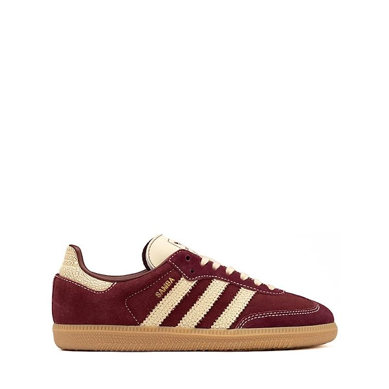 adidas Samba OG Athletic Shoe - Big Kid - Shadow Red / Warm Vanilla / Gum