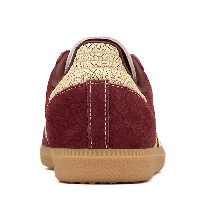 adidas Samba OG Athletic Shoe - Big Kid Shadow Red / Warm Vanilla Gum