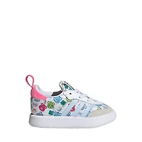adidas x Care Bears Samba Quick-On Shoe - Baby / Toddler Cloud White Crystal Sky