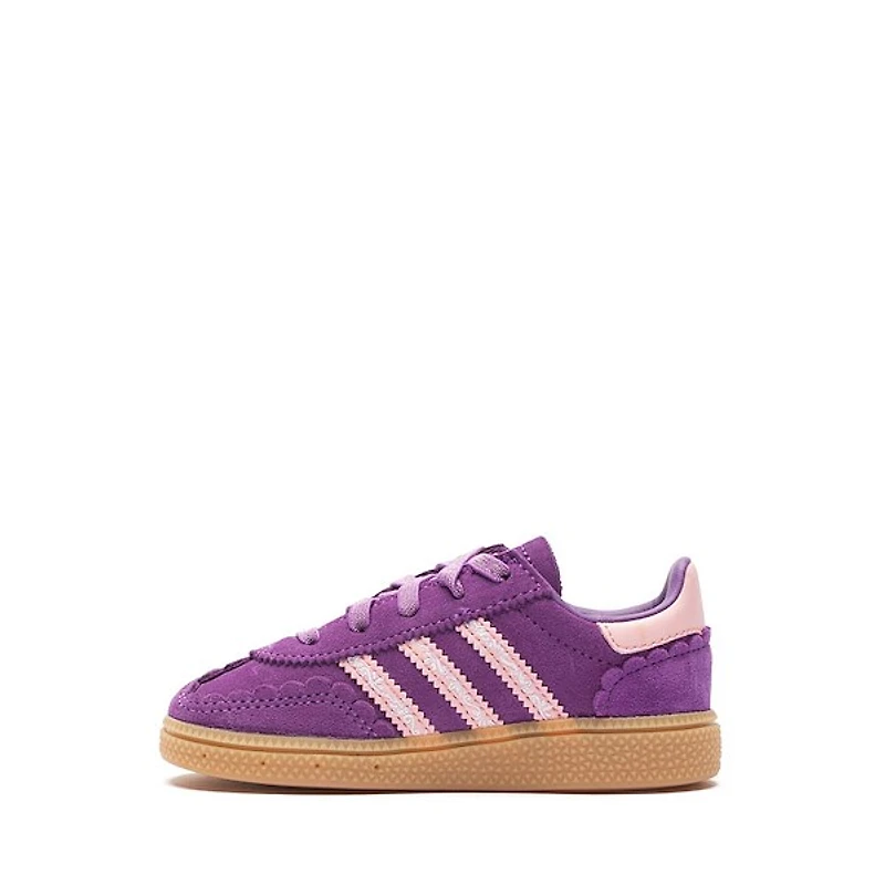 adidas x Disney Princess Rapunzel Handball Spezial Athletic Shoe - Baby / Toddler Purple Pink Gum