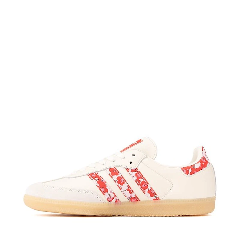 Womens adidas Samba OG Athletic Shoe - Off White / Pure Ruby Distilled Pink