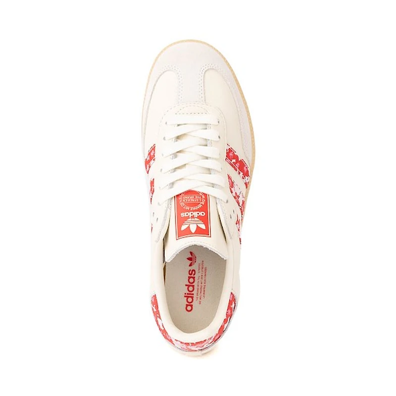 Womens adidas Samba OG Athletic Shoe - Off White / Pure Ruby Distilled Pink