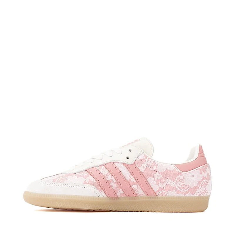 Womens adidas Samba OG Athletic Shoe - Off White / Wonder Mauve Cloud