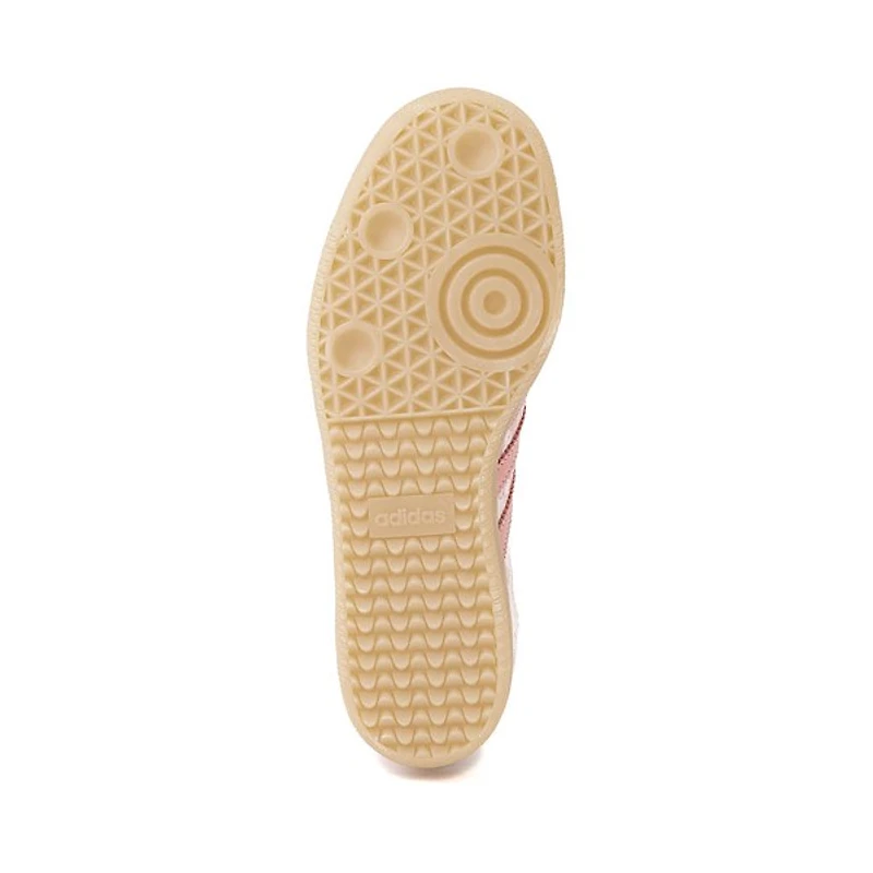 Chaussure athlétique adidas Samba OG pour femmes - Blanc cassé / Rose