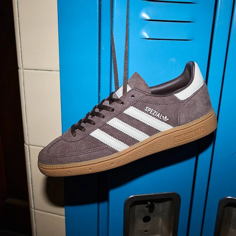 Womens adidas Handball Spezial Athletic Shoe - Brown / Off White Gum