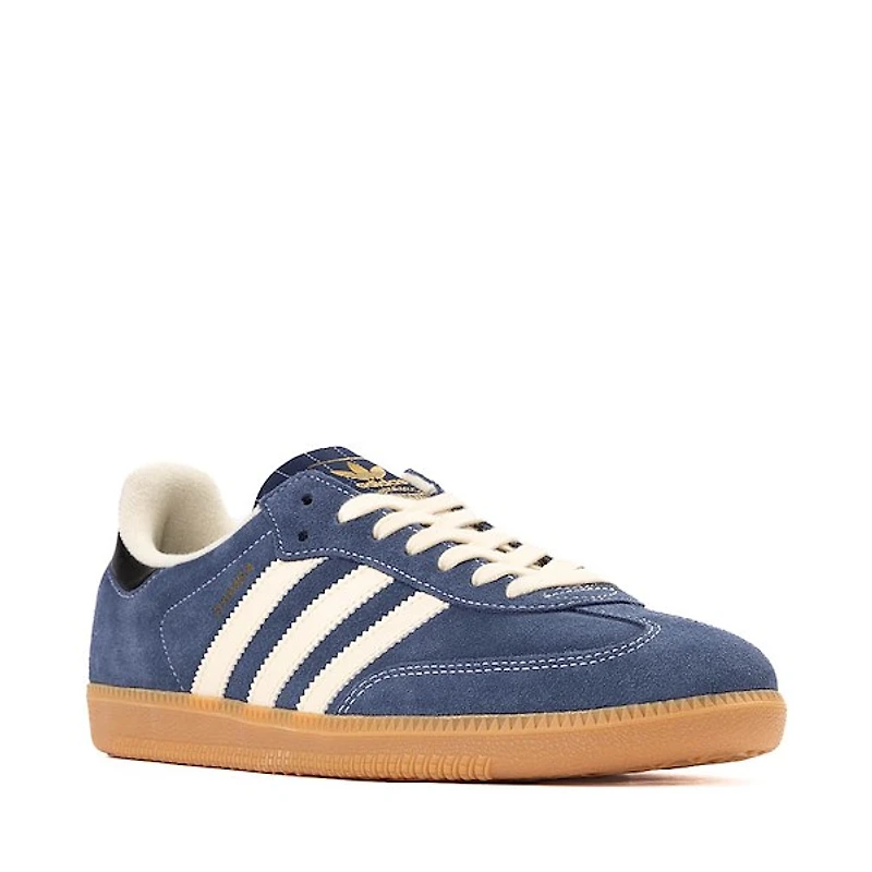 Mens adidas Samba OG Athletic Shoe - Night Indigo / Warm Vanilla Gum