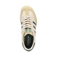 Chaussure athlétique adidas Samba OG pour hommes - Crème / Vert Gomme
