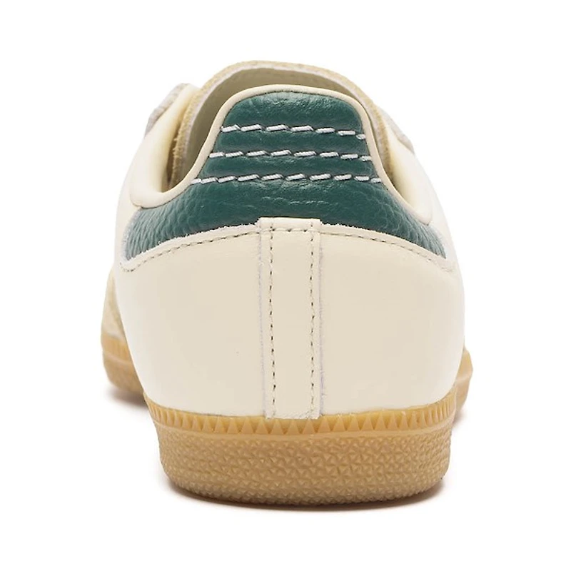 Chaussure athlétique adidas Samba OG pour hommes - Crème / Vert Gomme