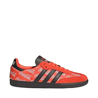 Mens adidas Coca-Cola Samba OG Athletic Shoe - Red / Core Black Cloud White