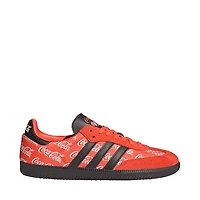 Mens adidas Coca-Cola Samba OG Athletic Shoe - Red / Core Black Cloud White