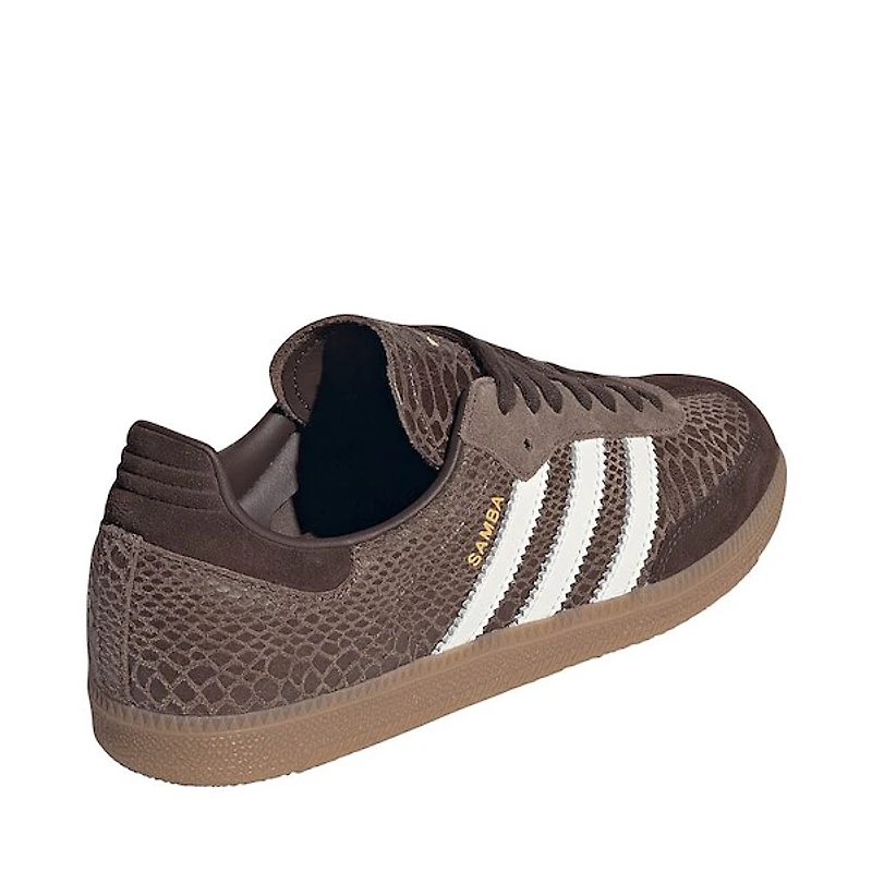 Chaussure athlétique adidas Samba OG pour hommes - Brun / Blanc cassé Gomme