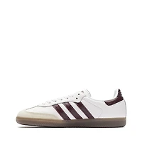 Womens adidas Samba OG Athletic Shoe - Cloud White / Maroon Gum