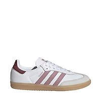 Womens adidas Samba OG Athletic Shoe - Cloud White / Magic Mauve Quiet Crimson