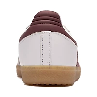 Womens adidas Samba OG Athletic Shoe - Cloud White / Magic Mauve Quiet Crimson