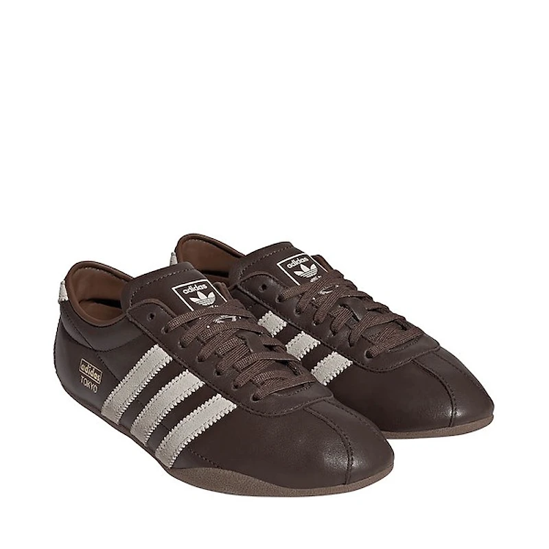Womens adidas Tokyo Athletic Shoe - Brown / Clear Gum