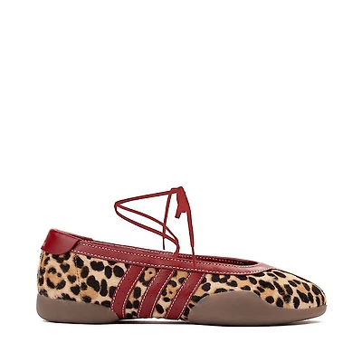 Womens adidas Taekwondo Mei Ballet Shoe - Off White / Leopard Team Victory Red