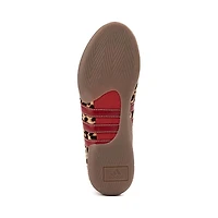 Womens adidas Taekwondo Mei Ballet Shoe - Off White / Leopard Team Victory Red