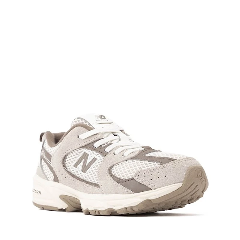 New Balance 530 Athletic Shoe - Big Kid Linen / Shipyard Thunder Brown