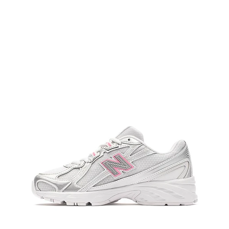 New Balance 740 Athletic Shoe - Big Kid Silver Metallic / Signal Pink