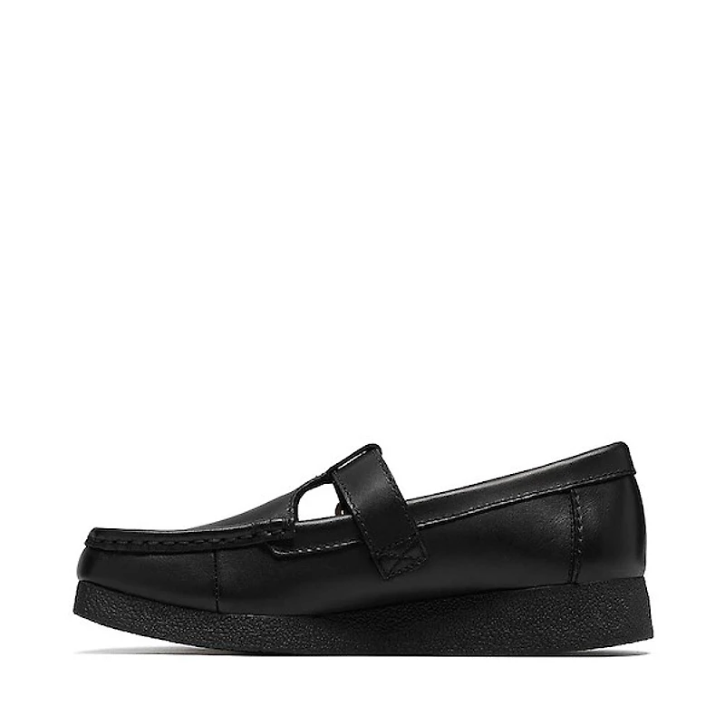 Womens Clarks Wallabee Evo T-Bar Mocassin
