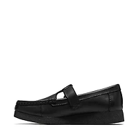 Womens Clarks Wallabee Evo T-Bar Mocassin