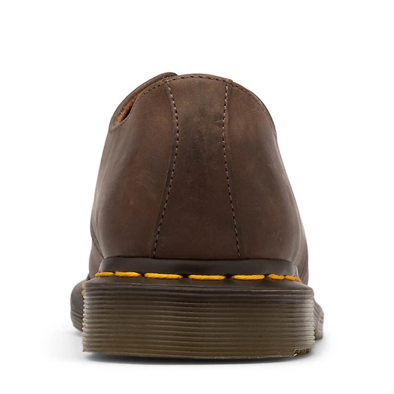 Womens Dr. Martens Daphny 4-Eye Shoe - Dark Brown