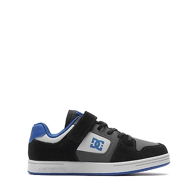 DC Manteca 4 V Skate Shoe - Little Kid / Big Black Grey Blue
