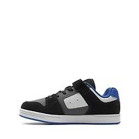 DC Manteca 4 V Skate Shoe - Little Kid / Big Black Grey Blue