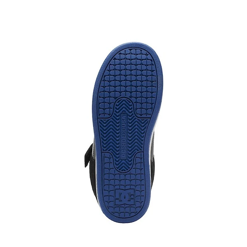 DC Manteca 4 V Skate Shoe - Little Kid / Big Black Grey Blue