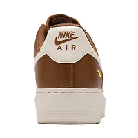 Womens Nike Air Force 1 '07 Athletic Shoe - Light British Tan / Sail Hemp Metallic Gold
