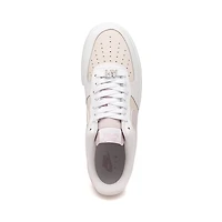 Chaussure athlétique Nike Air Force 1 ’07 SE pour femmes - Blanc / Lilas délavé Argent métallisé
