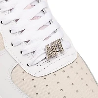 Chaussure athlétique Nike Air Force 1 ’07 SE pour femmes - Blanc / Lilas délavé Argent métallisé