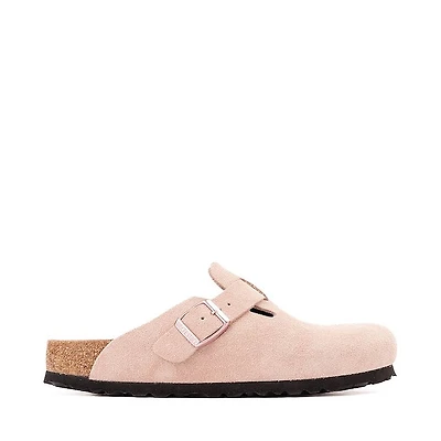 Womens Birkenstock Boston Soft Footbed Clog - Light Rose