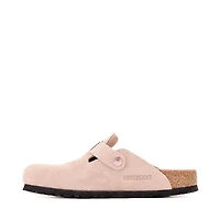 Womens Birkenstock Boston Soft Footbed Clog - Light Rose