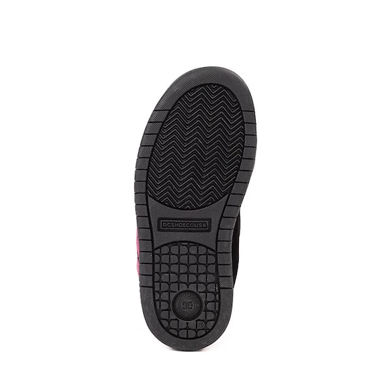 DC Court Graffik Skate Shoe - Little Kid / Big Black Pink