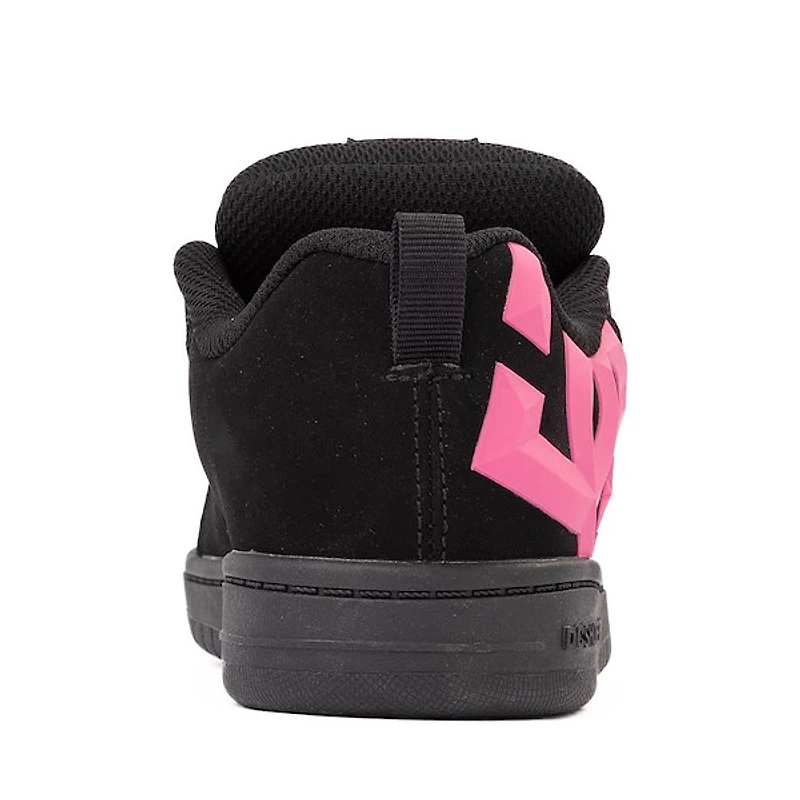 DC Court Graffik Skate Shoe - Little Kid / Big Black Pink