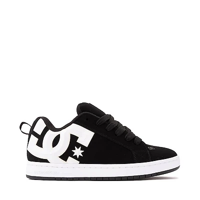 Mens DC Court Graffik Skate Shoe - Black / White