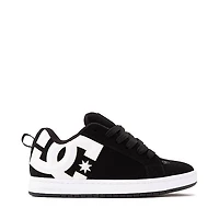 Mens DC Court Graffik Skate Shoe - Black / White