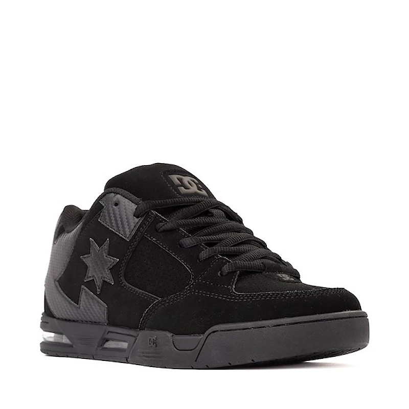 Mens DC Command Skate Shoe - Black / Carbon Fiber