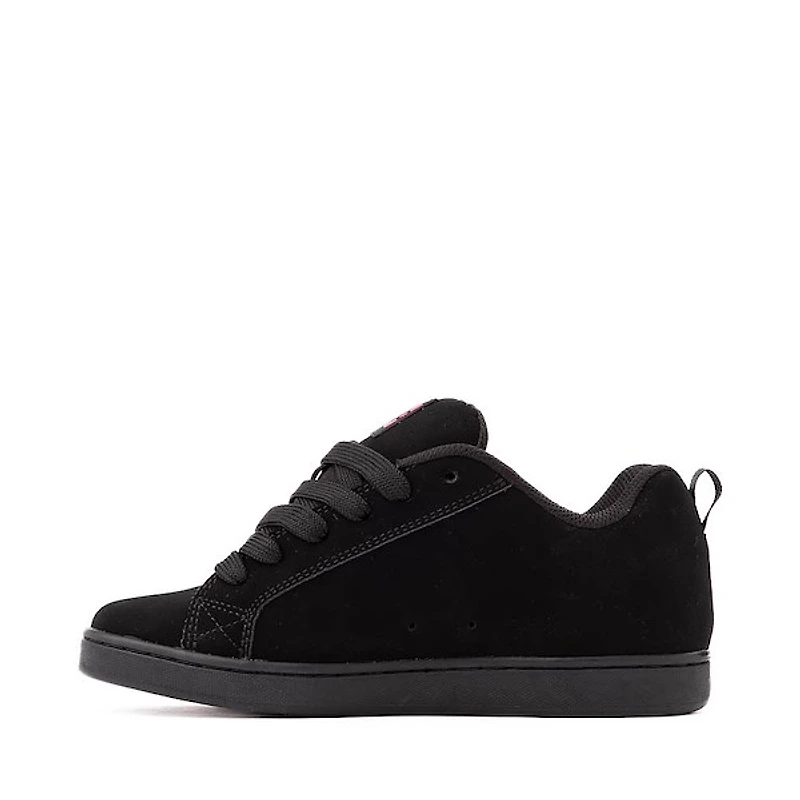 Womens DC Court Graffik Skate Shoe - Black / Pink