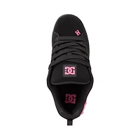 Womens DC Court Graffik Skate Shoe - Black / Pink